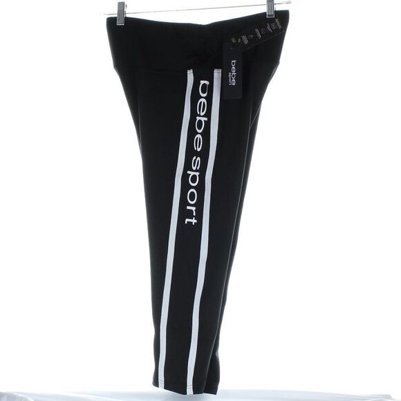 Bebe Sport Contrast Stripe Capri NWT - Picture 3 of 5